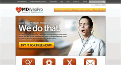 Desktop Screenshot of mdwebpro.com